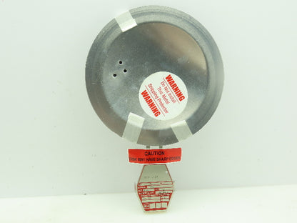 BS&B Safety Systems 1171843;VD-E-09 Rupture Disk 6" Type FCR 9.25 psi(G) @ 72°F
