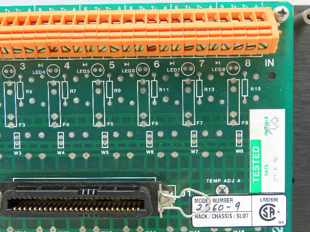 Triconex 7400061-900-A4 AI / TC Termination Panel PLC Circuit Board 2560-9