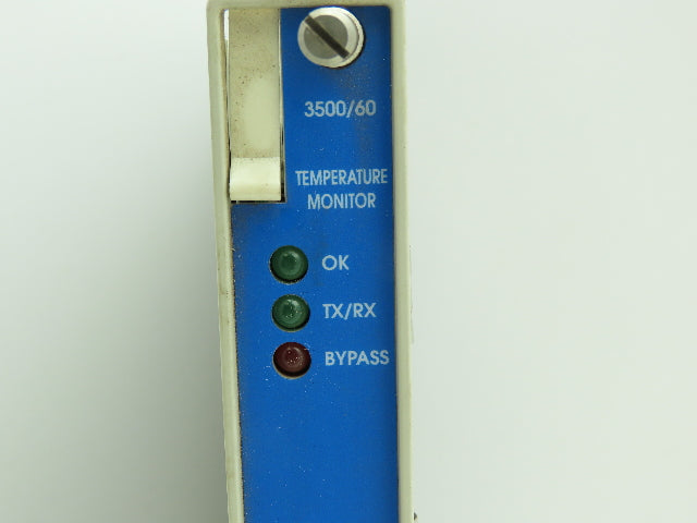 Bently Nevada PWA 133811-01 D Temperature Monitor 3500/60 PLC Controller