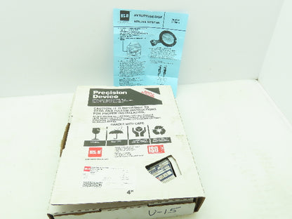 BS&B Safety Systems 1138842. VD-U-15 Rupture Disk 4" Type AV 3.5 psid @ 72°F