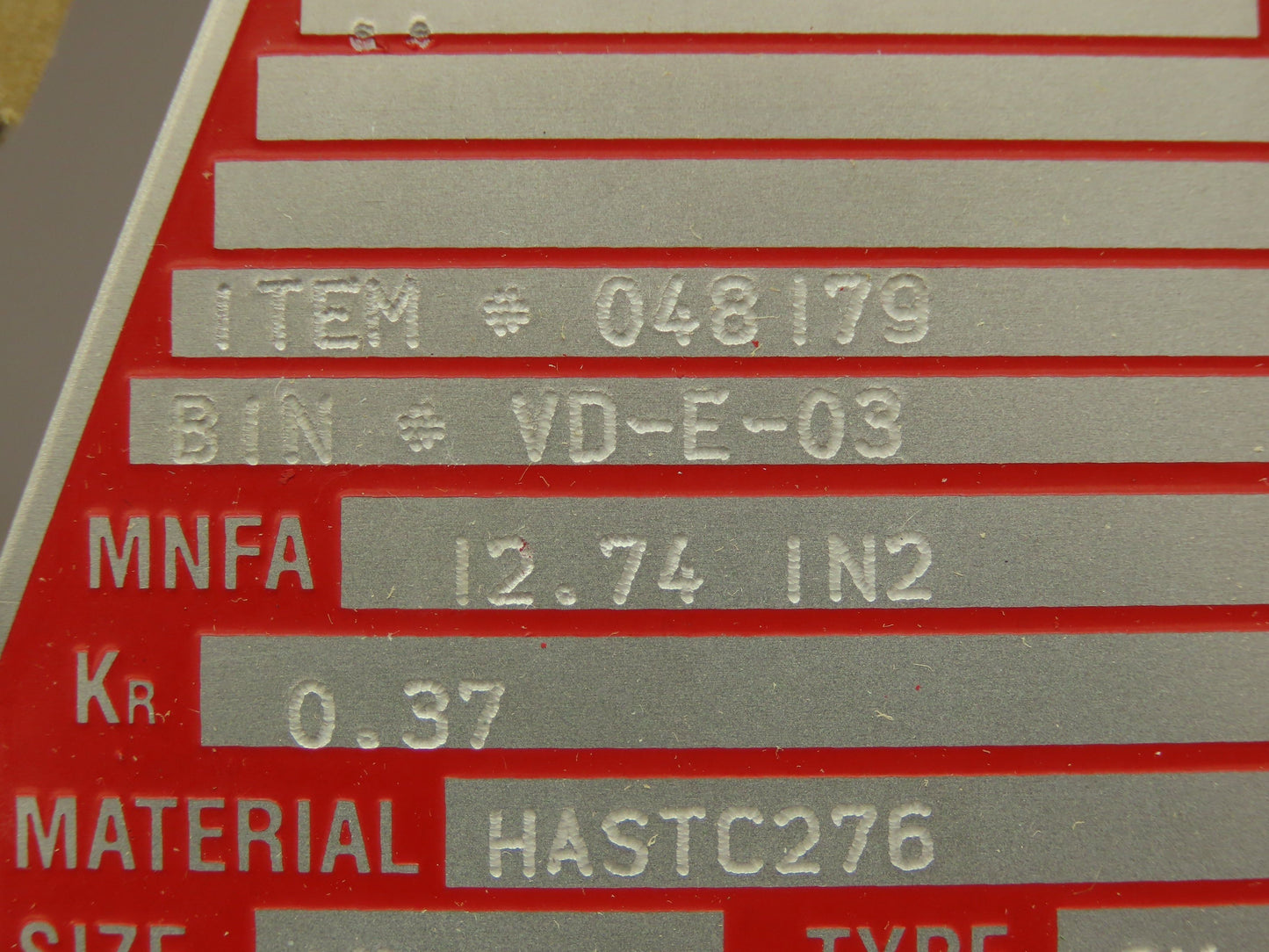 BS&B Safety Systems Rupture Disk 4" Type SKr 100 psig @ 72°F 97 psig @ 150°F