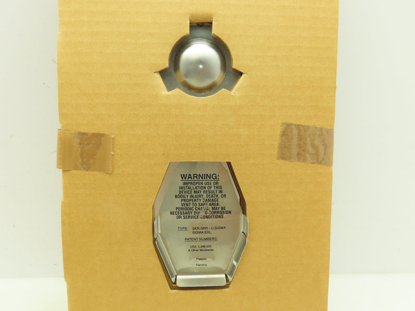 BS&B Safety Systems 048851 BIN VD-Z-15 Rupture Disk 1" Type SKR 211 PSIG @ 72°F
