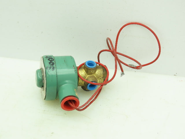 Asco Red-Hat 8320 A 181 Pneumatic Solenoid Valve 3-Way 1/4"NPT 750PSI 120V Coil