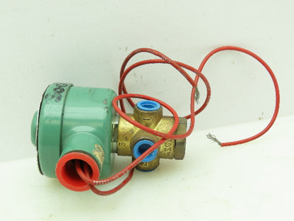 Asco Red-Hat 8320 A 181 Pneumatic Solenoid Valve 3-Way 1/4"NPT 750PSI 120V Coil