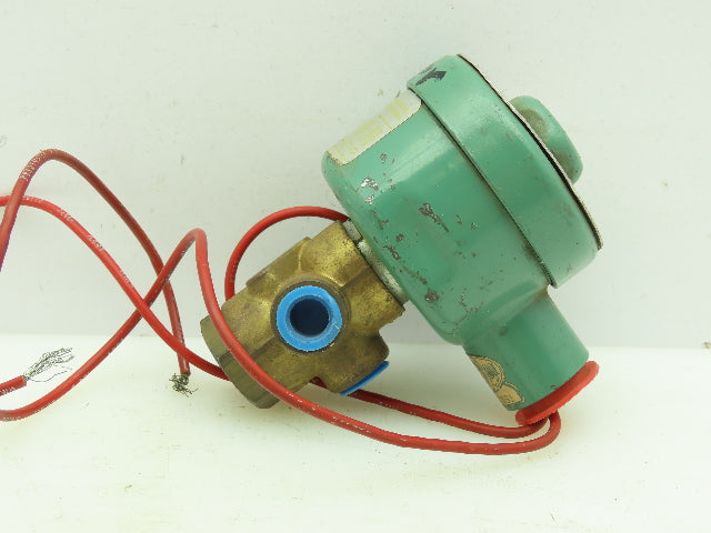 Asco Red-Hat 8320 A 181 Pneumatic Solenoid Valve 3-Way 1/4"NPT 750PSI 120V Coil