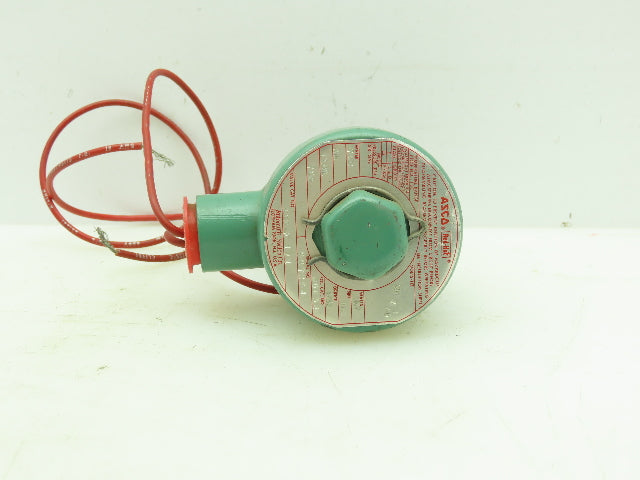 Asco Red-Hat 8320 A 181 Pneumatic Solenoid Valve 3-Way 1/4"NPT 750PSI 120V Coil