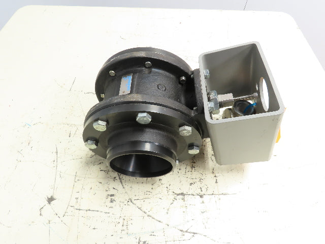 Habonim A47X-4466AT/BW Floating Ball Valve 4" Flanged Butt Weld WCB 400# Steel
