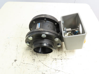 Habonim A47X-4466AT/BW Floating Ball Valve 4" Flanged Butt Weld WCB 400# Steel