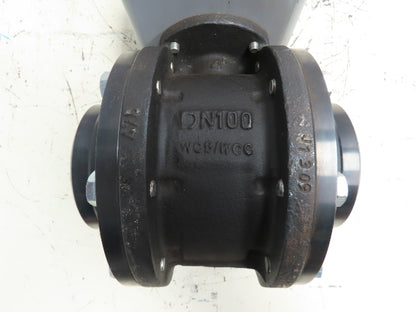Habonim A47X-4466AT/BW Floating Ball Valve 4" Flanged Butt Weld WCB 400# Steel