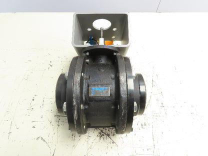 Habonim A47X-4466AT/BW Floating Ball Valve 4" Flanged Butt Weld WCB 400# Steel