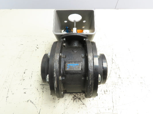 Habonim A47X-4466AT/BW Floating Ball Valve 4" Flanged Butt Weld WCB 400# Steel