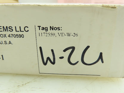 BS&B Safety Systems 1172559; VD-W-26 Rupture Disk 1.5" Type SKR 146 PSIG @ 72°F