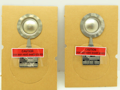 BS&B Safety Systems Rupture Disk 1.5" Type DV 95 PSIG @ 72°F