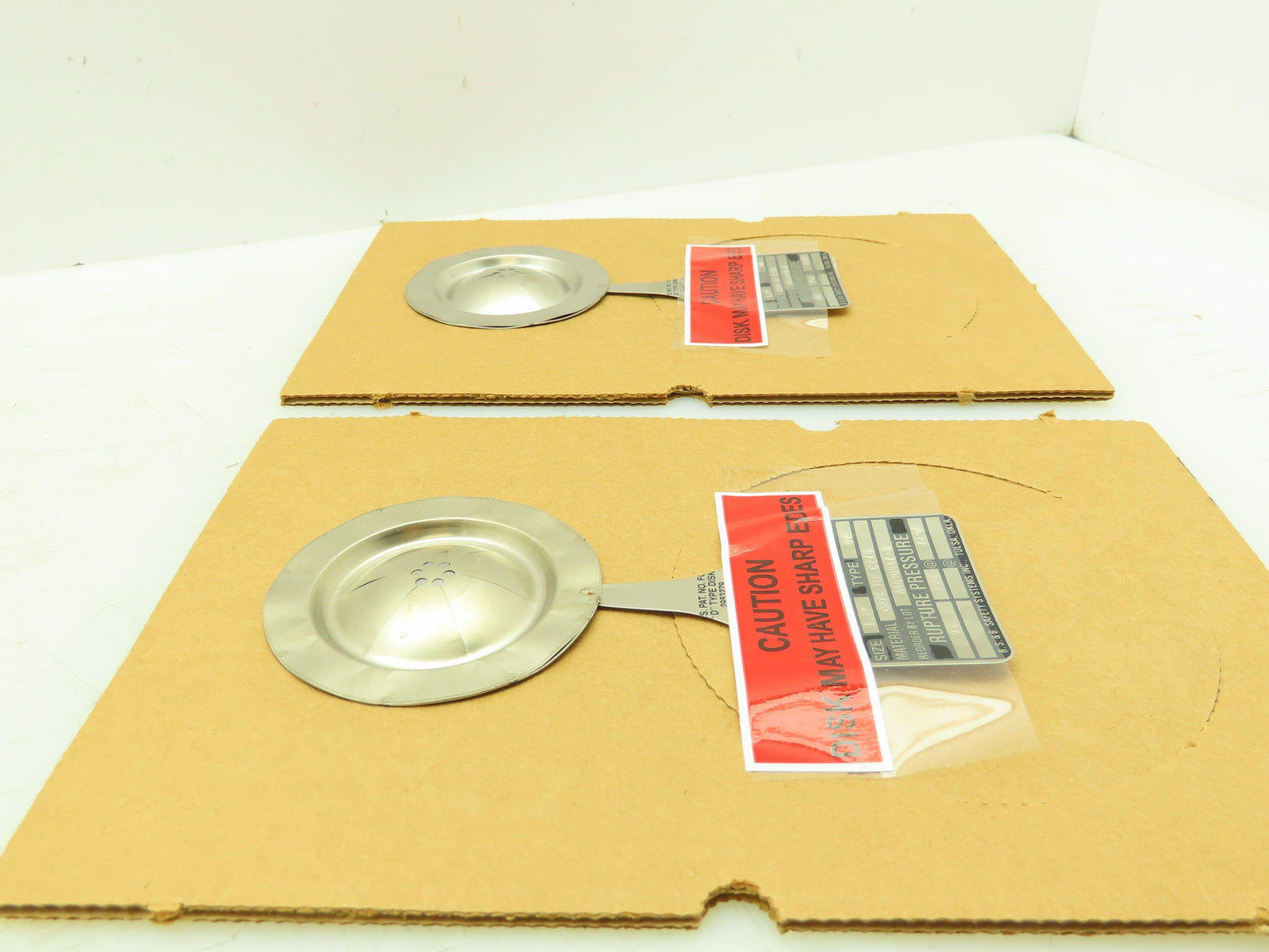 BS&B Safety Systems Rupture Disk 1.5" Type DV 95 PSIG @ 72°F