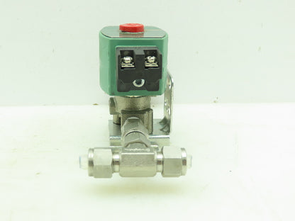 Asco Red-Hat OFKB8262H188VMB Numatic Solenoid Valve SS 2-Way 1/4"NPT 70PSI 24DC