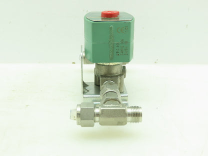 Asco Red-Hat OFKB8262H188VMB Numatic Solenoid Valve SS 2-Way 1/4"NPT 70PSI 24DC