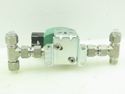 Asco Red-Hat OFKB8262H188VMB Numatic Solenoid Valve SS 2-Way 1/4"NPT 70PSI 24DC