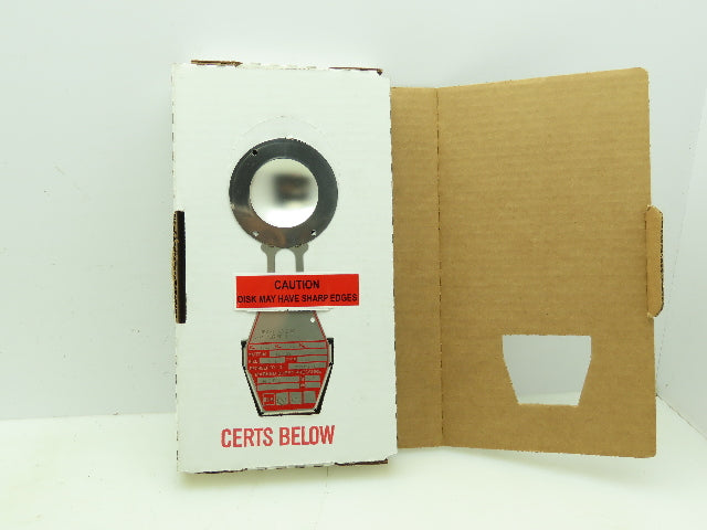 BS&B Safety Systems 1136156; VD-Z-02 Rupture Disk 1.5" Type CRS 98.5 PSIG @ 72°F