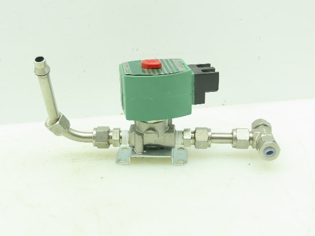 Asco Red-Hat OFKB8262H188VMB Numatic Solenoid Valve SS 2-Way 1/4"NPT 70PSI 24VDC