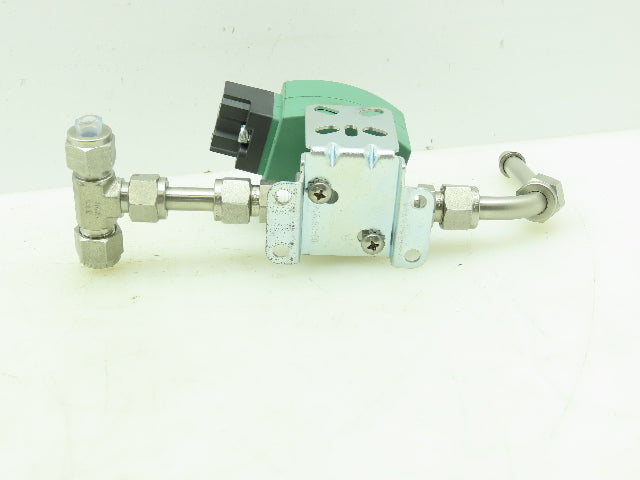 Asco Red-Hat OFKB8262H188VMB Numatic Solenoid Valve SS 2-Way 1/4"NPT 70PSI 24VDC