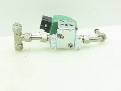Asco Red-Hat OFKB8262H188VMB Numatic Solenoid Valve SS 2-Way 1/4"NPT 70PSI 24VDC