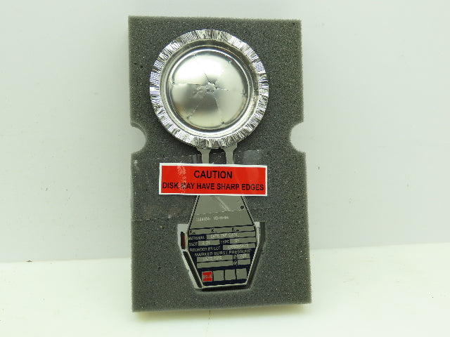 BS&B Safety Systems 1136184, DV-N-04 Rupture Disk 2" Type DV 13.75 PSIG @ 72°F