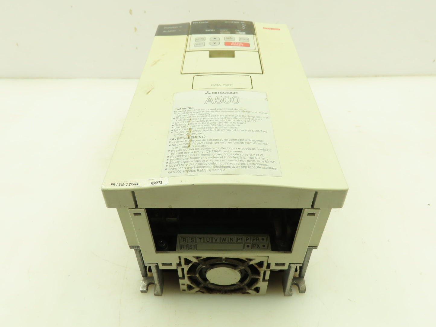 Mitsubishi A500 Variable Freq. Drive VFD AC Inverter 480V 3 PH 6.7A 3 HP Max
