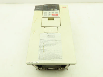 Mitsubishi A500 Variable Freq. Drive VFD AC Inverter 480V 3 PH 6.7A 3 HP Max