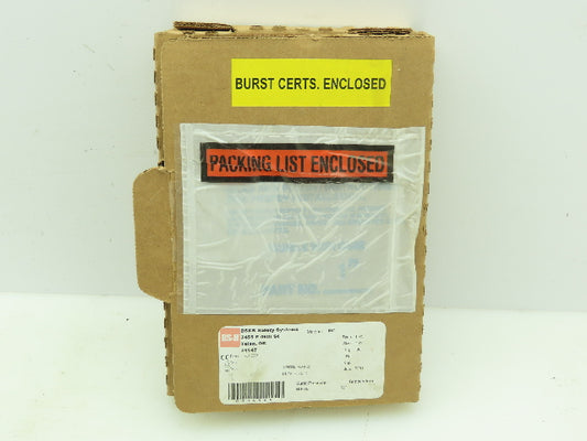 BS&B Safety Systems 1136335, VD-K-27 Rupture Disk 1" Type FRS 50 PSIG @ 72°F