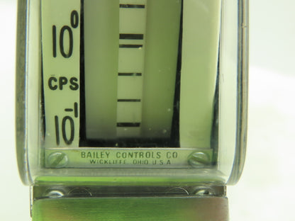 Bailey Controls RY1100 Edgewise CPS Vertical Analog Panel Meter Gage PLC Card
