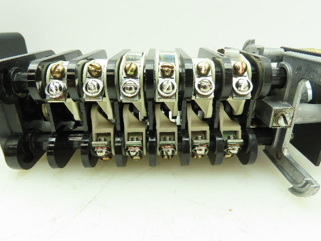 General Electric GE Rotary Cam Switch SB-1 11 Contact Points Breaker Control