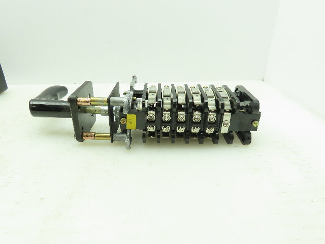 General Electric GE Rotary Cam Switch SB-1 11 Contact Points Breaker Control