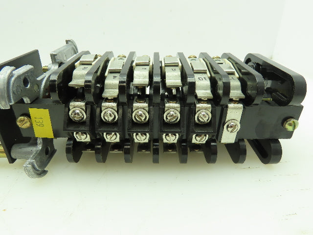 General Electric GE Rotary Cam Switch SB-1 11 Contact Points Breaker Control
