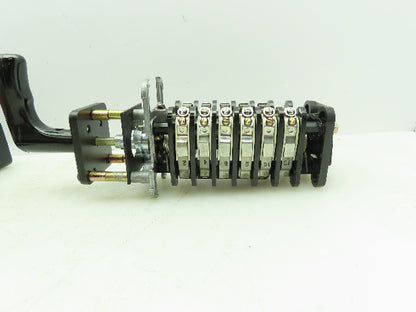 General Electric GE Rotary Cam Switch SB-1 11 Contact Points Breaker Control