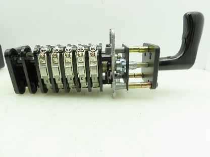 General Electric GE Rotary Cam Switch SB-1 11 Contact Points Breaker Control