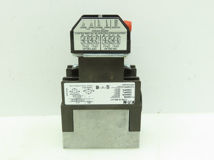 Eaton D26MRD006A1 Type M Relay 120VDC Coil w/.1-180 Sec Timer 0-NO/ 0-NC 10A