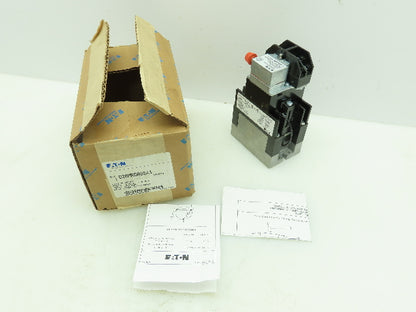 Eaton D26MRD005A1 Type M Relay 4P 10A 120VDC Coil w/.1-180 Sec Timer 0-NO / 0-NC