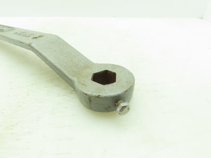 NGK 24" Manual Lever Valve Handle 1" Hex Steel Tapered