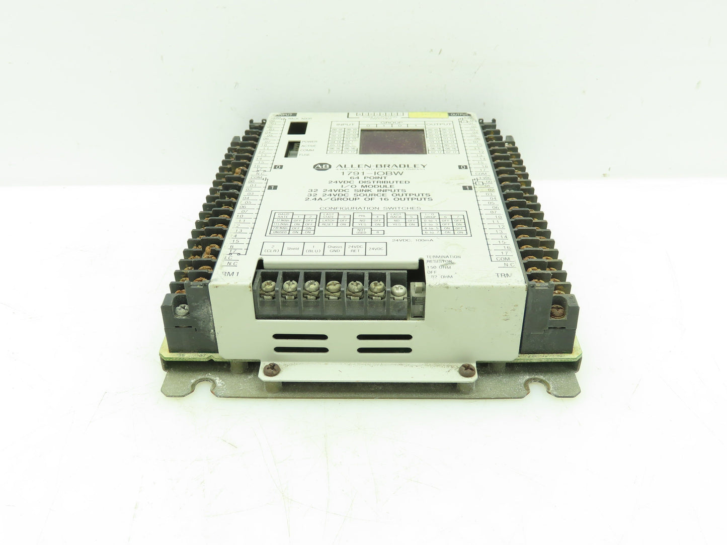 Allen Bradley 1791-IOBW Ser A Programmable Logic Controller 24VDC I/O Module **
