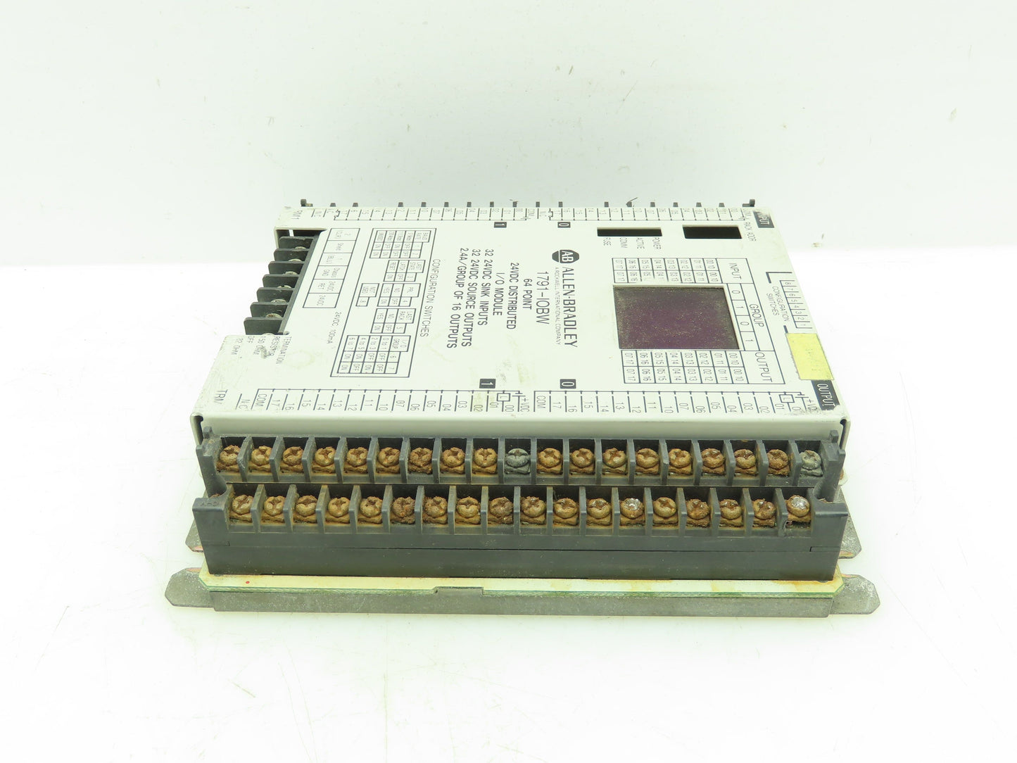 Allen Bradley 1791-IOBW Ser A Programmable Logic Controller 24VDC I/O Module **