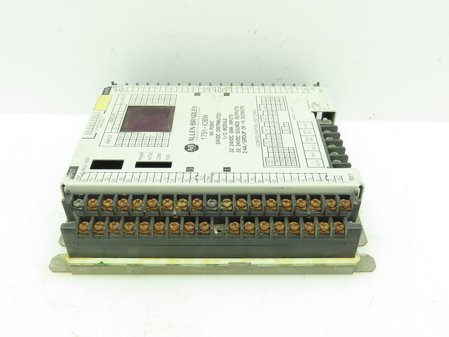 Allen Bradley 1791-IOBW Ser A Programmable Logic Controller 24VDC I/O Module **
