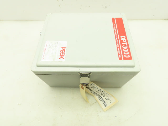 PEEK DPT3000 Electronic Differential Pressure Transmitter 34S11-1.5"WC 12-36VDC