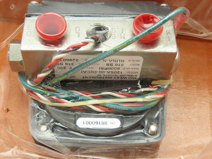 Mid-West 120SA-00-O(CA) 316SS Differential Pressure Gauge 6000 PSI 0-700 kPa