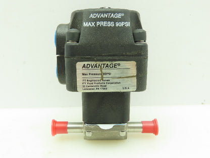 Advantage ITT Spring to Close Actuator 90 PSI 3/8" OD SS Air Pneumatic Stainless