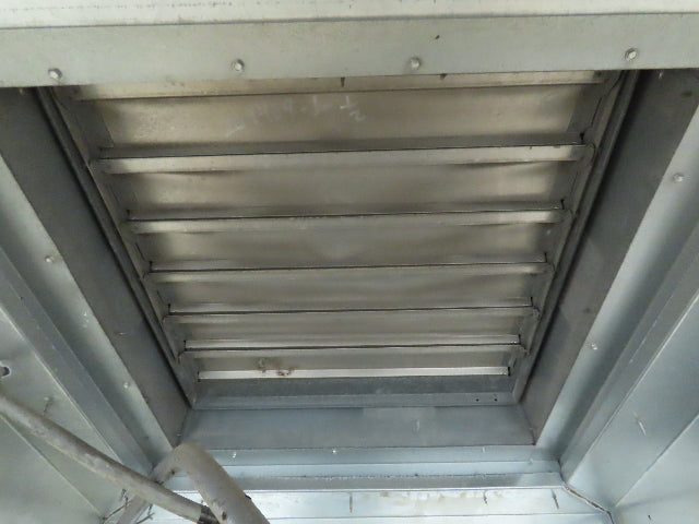 Twin City Fan BCRW-240 Wall Exhaust Belt Drive Fan, Backdraft Damper 2hp Motor