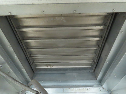 Twin City Fan BCRW-240 Wall Exhaust Belt Drive Fan, Backdraft Damper 2hp Motor