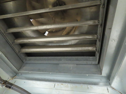 Twin City Fan BCRW-240 Wall Exhaust Belt Drive Fan, Backdraft Damper 2hp Motor