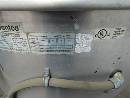 Twin City Fan BCRW-240 Wall Exhaust Belt Drive Fan, Backdraft Damper 2hp Motor