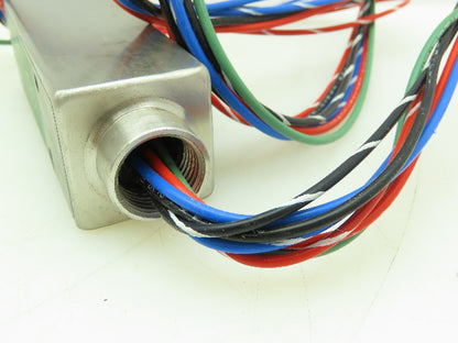 General Equipment GO Proximity Limit Switch DPDT SS Stainless Sensing