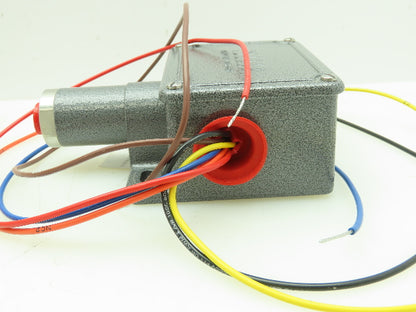 Sor 6NN-AA3-M4-C1A Pressure Switch 12-100 Range Proof 2500 PSI 6 Piston 1/4 NPT